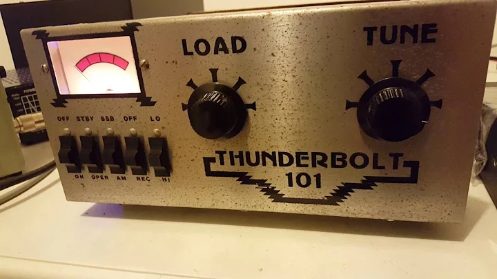 Thunderbolt 101 Vintage linear amplifier