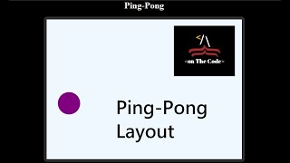 Ping Pong game layout | CANVAS | onTheCode