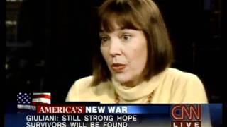 CNN 9/11 LIVE TV Coverage (9/14/01) 11:15 P.M - 11:30 P.M