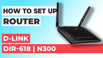 ✅ How to Set Up D-Link DIR-618 WiFi Router | How to Setup D-LINK N300 DIR-618
