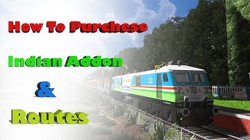 How To Download & Install  Msts/Open Rails With Indian Train & Routes - 100% Working