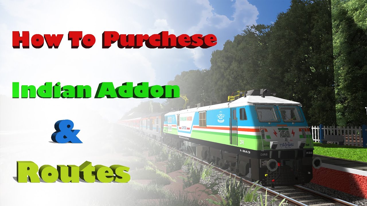 How To Download & Install  Msts/Open Rails With Indian Train & Routes - 100% Working