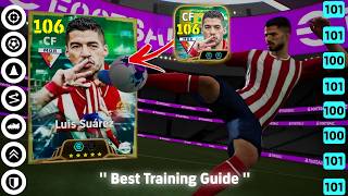 Free 106 Rated Epic Luis Suarez Blitz Curler Best Training Guide 🔥 eFootball™2027 Mobile 🥶