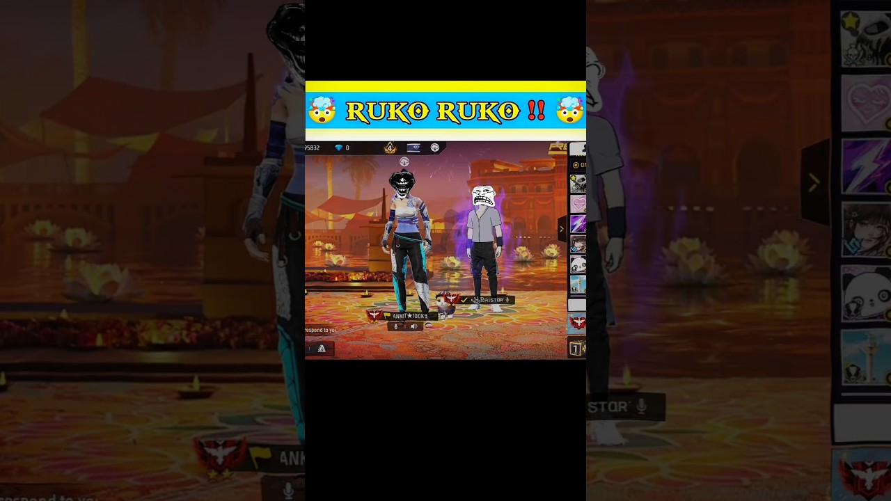 😳RAISTAR VS ANKIT ☠️ 