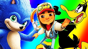 SUBWAY SURFERS, SONIC DASH, SONIC FORCES, LOONEY TUNES DASH RUN, ODDBODS TURBO RUN, PRINCESS RUNNER