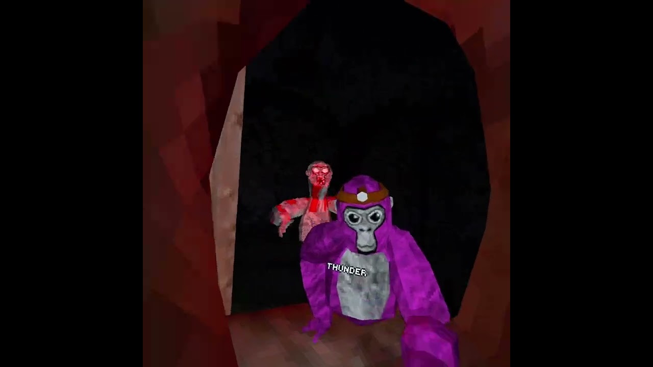 Playing scary monkey horror with thunder