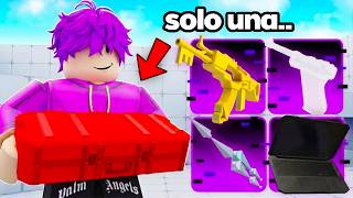 Rivals pero, la CAJA de SKINS Decide mis ARMAS! Roblox