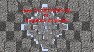 How To Get Gravel In Hypixel Skyblock Stranded