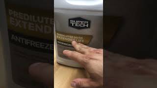 Universal Antifreeze / Universal Coolant Information