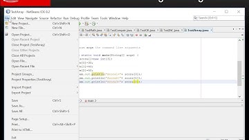 JAVA 043 ตัวอย่างโปรแกรมArray