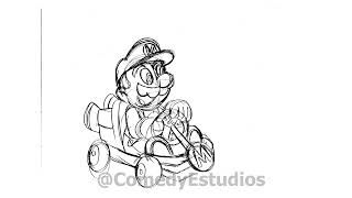 Marios cart explodes! @ComedyEstudios