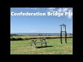 Cool drone footage Confederation Bridge PEI
