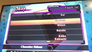 Naruto Shippuden Clash of Ninja Revolution 3 Ryo Spending Guide screenshot 5