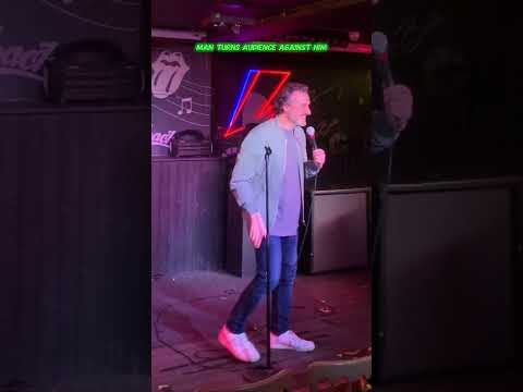 MAN MAKES AUDIENCE ANGRY