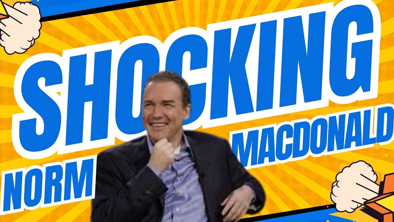 😡NORM MACDONALD😂The GENIUS of Norm Macdonald’s Worst Jokes🚨