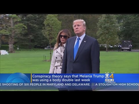 Conspiracy Theory On Twitter Says Melania Trump Uses Body Double