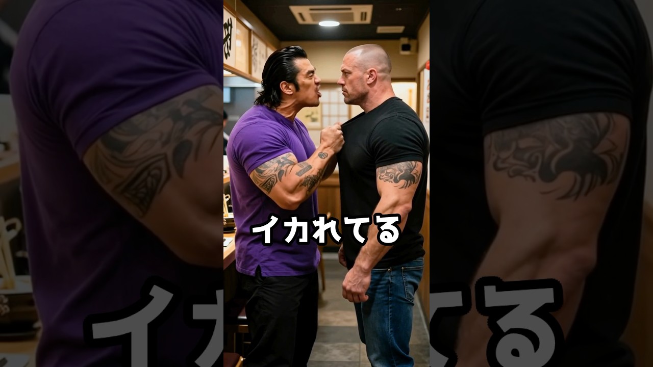 ヤクザvs外国人 #aiジョーク #おもしろ #話題のスカッと