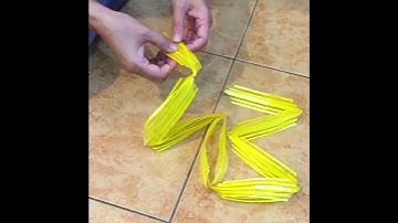 Pull flower ribbon tutorial