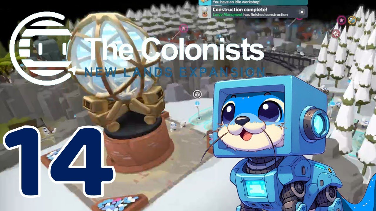 Building the Large Monument | The Colonists New Lands | Downstream, Level 3, Ep. 14