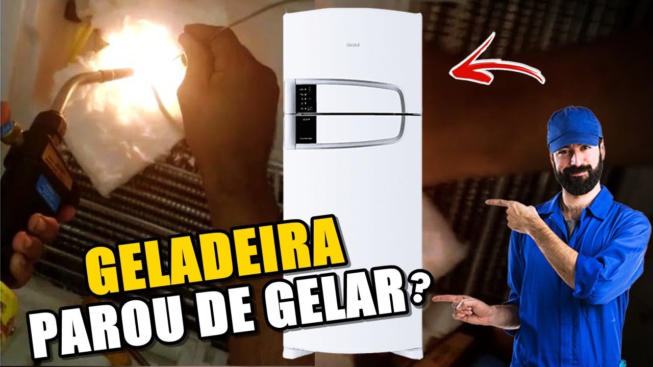 GELADEIRA FROST FREE PAROU DE GELAR? VEJA O QUE PODE SER O DEFEITO ...