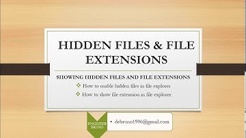 Computer Hacks | Show Hidden Files Windows Tutorial ✅
