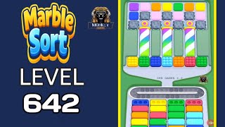 Marble Sort level 642 walkthrough solution