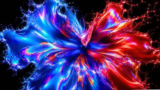 🌈 Colorful Liquid ASMR | 4K Screensaver | OLED Background & Music