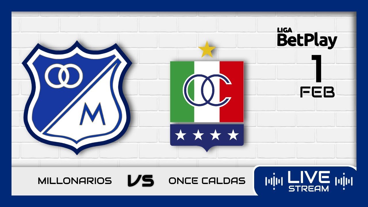 Millonarios vs Once Caldas EN VIVO hoy | Liga Betplay 01-02-2021 - YouTube