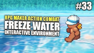 RPG Maker Action Combat - Freeze Water - Part 33