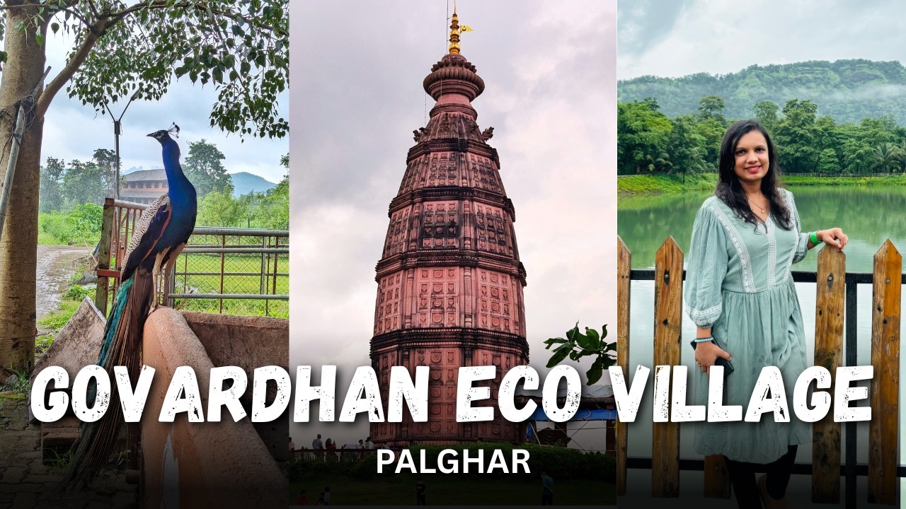 Govardhan Eco Village Palghar Full Tour | ISKCON Spiritual Retreat Near Mumbai