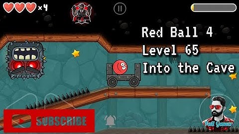 Red ball 4 level 65 into the cave |red ball 4 level 65 |playthrough Walkthrough