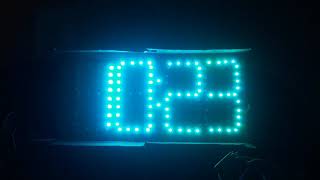 Pixel LED 7 Segment Timer Clock With Arduino