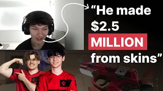 Sinatraa Reveals How Much Zellsis Made From Sentinels VCT Skins