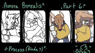 Aurora Borealis Part 6 [FlipaClip] + Process
