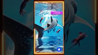 Whale Shark vs Humboldt Squid Swarm | Twelve Hunters One Target#WhaleShark#HumboldtSquid#OceanBattle