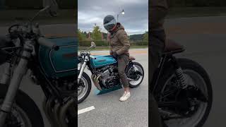 Beautiful Honda CB750 cafe racer with gsxr front fork swap, yoshimura exhaust and much more! screenshot 2