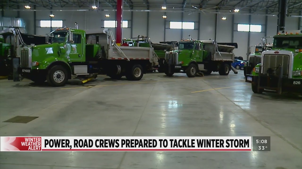 Consumers Energy, road crews ready for winter storm - YouTube