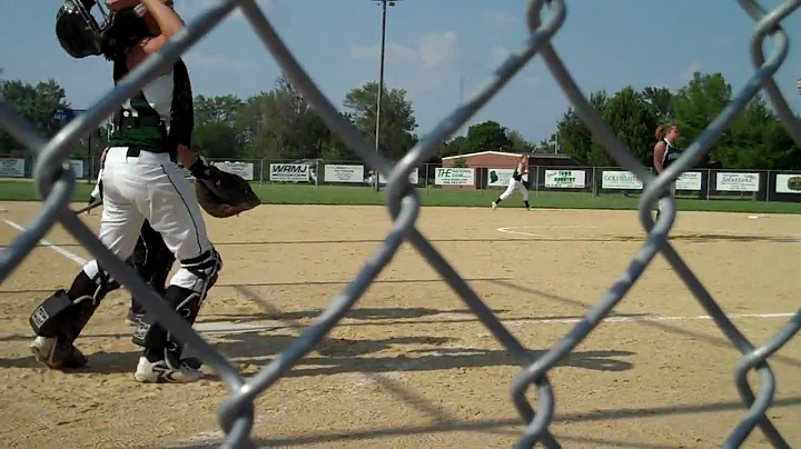 Sherrard Softball Rachel Wyant Hits Double vs. Alleman.MP4