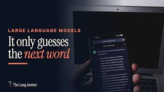 How Can a Machine That Only Predicts the Next Word Write Like a Human