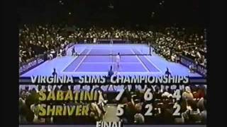 Sabatini vs Shiver Masters 1988 (10/12)