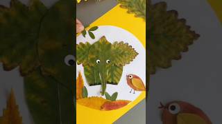 Membuat Kolase Daun Kering | Lukisan Gajah Membuat Kolase Daun Kering | Lukisan Gajah