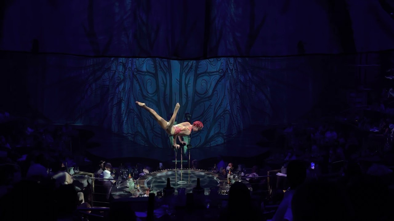 Cirque du soleil Joyá. Handbalancing act YouTube