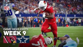 Arizona Cardinals vs Dallas Cowboys Game Highlights | 2025 NFL Season Week 9