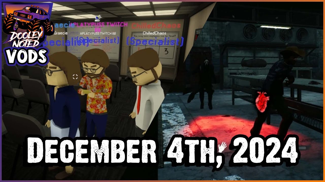 Dale and Dawson/Pokemon/Dead by Daylight - VOD from December 4th, 2024