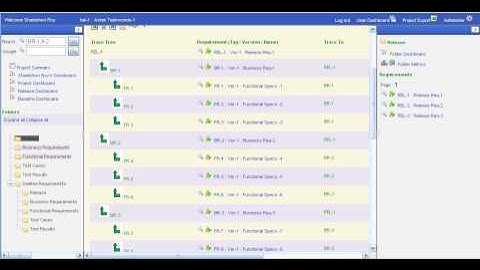 Getting Started with SAAS Requirements Management - www.tracecloud.com - Video 2