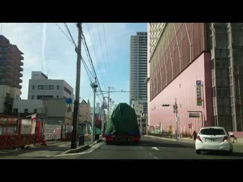 明石市のアスピア近辺の2号線をドライブしました20170118