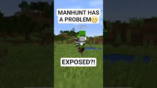 Minecraft Manhunt Has a PROBLEM😬#minecraft #dream #shorts