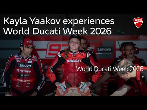 Kayla Yaakov Experiences World Ducati Week 2026