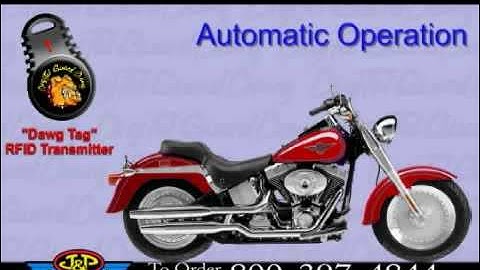 Digital Guard Dawg Motorcycle Security System from J&P Cycles