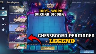 Cara Cepat Dapat Chestboard Legend 100% Permanen & berhasil